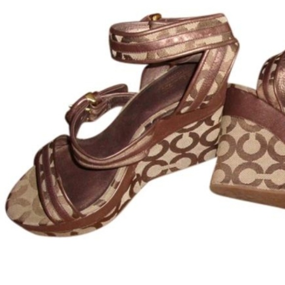 Coach wedges - Picture 1 of 4